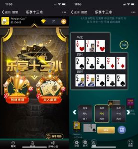 H5微信乐享十三水完整全套源码-犀牛源码网